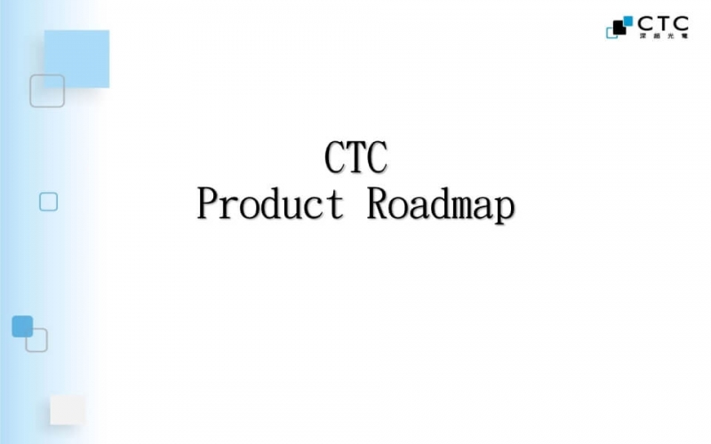 Die LCD-Produkt-Roadmap von Century Display