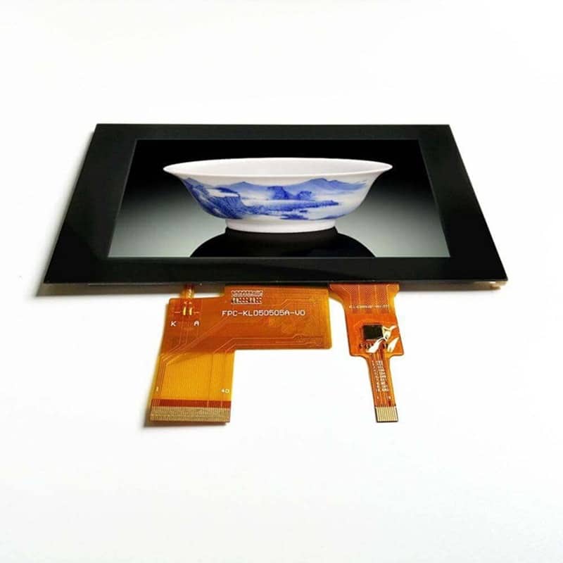 5 inch TFT Display Module with Touch Screen&Cover Glass