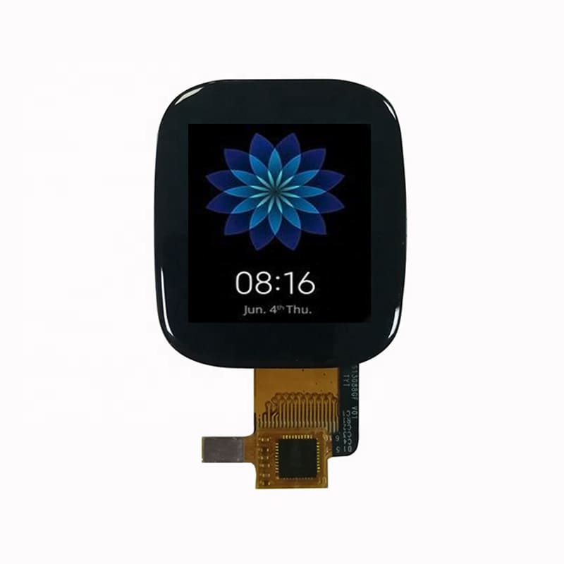 SPI Round 128 X 128 Small LCD Display , Rohs LCD Display For Smart Watch