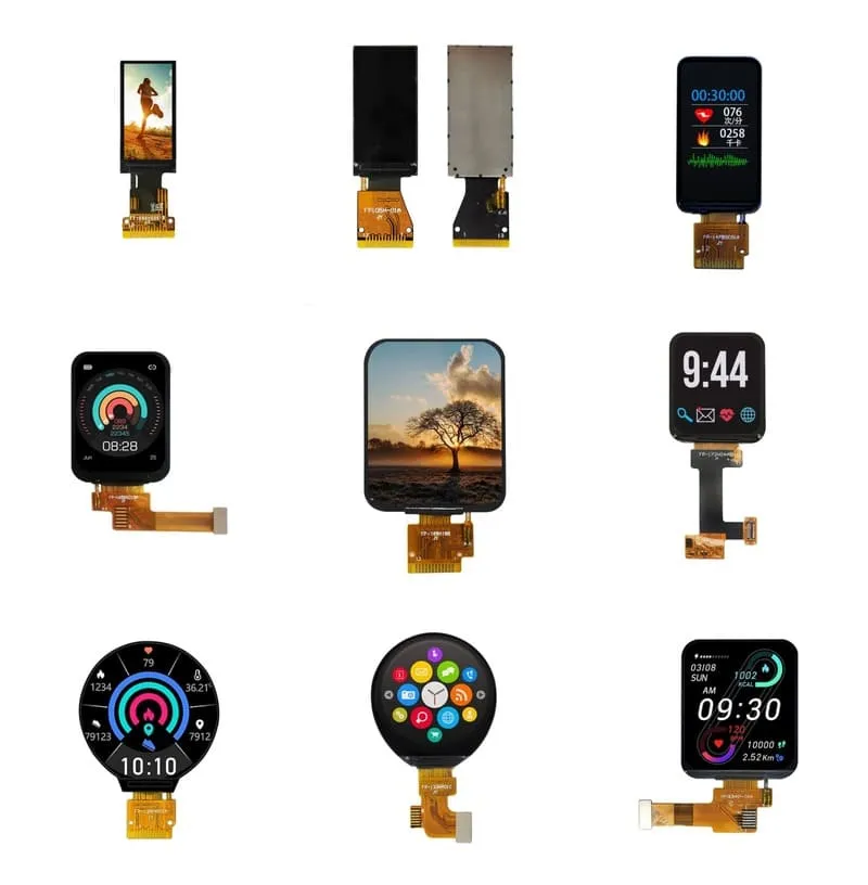 smart watch lcd and lcd for smart watch(all size)