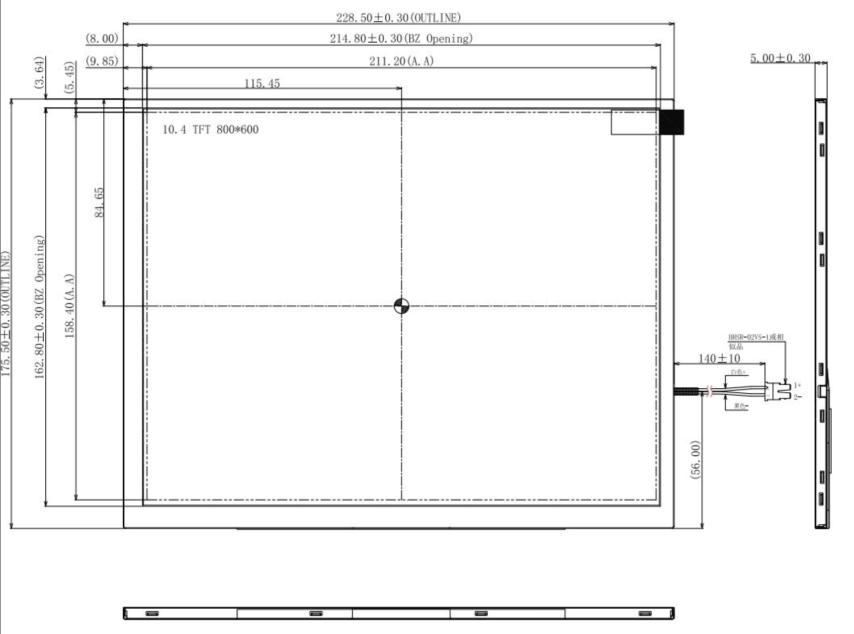 Premium lvds display modules for industrial commercial