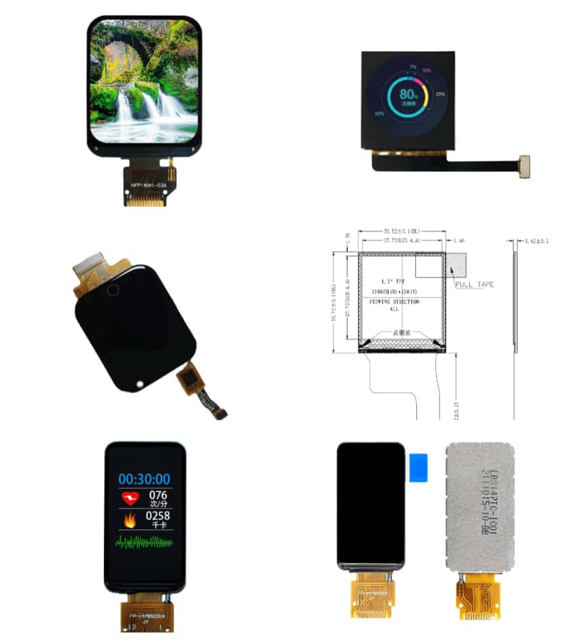 High-Stability 1.5~1.7 Inch LCD Modules- VISLCD
